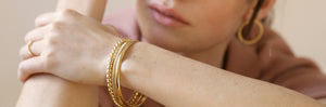 collection tanit carthage or jaune torsade cisele