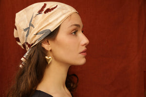 Foulard Sauvage- grand format - carthage-creation