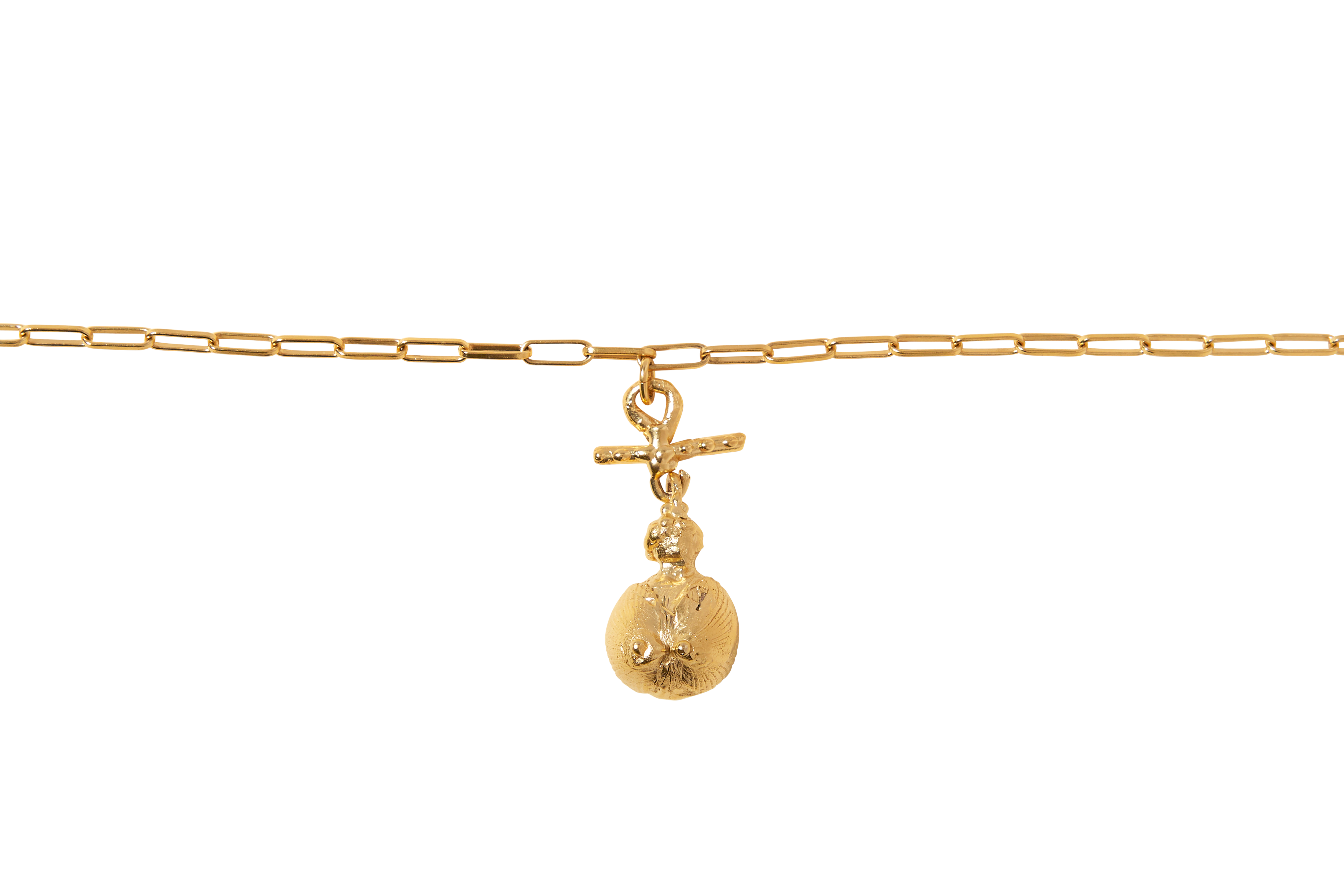 Sautoir grande vénus Lou | Pièce Unique - carthage-creation