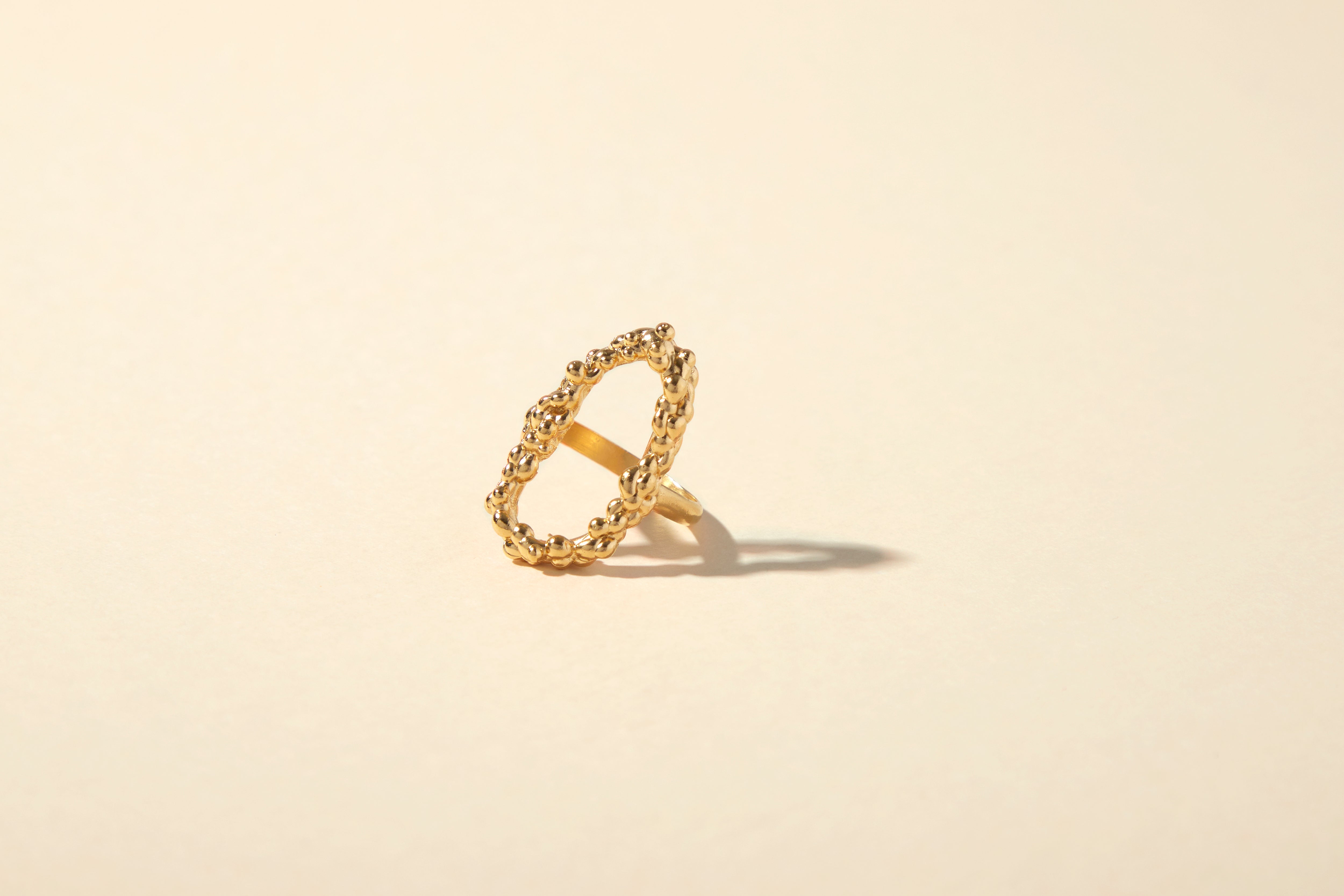 Bague ovale Marina - carthage-creation