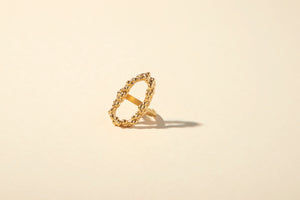 Bague ovale Marina - carthage-creation