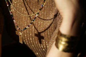 Sautoir Judith - carthage-creation