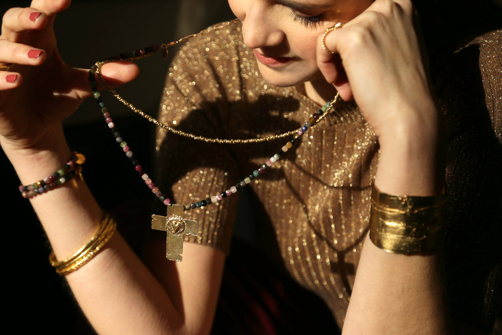 Sautoir Judith - carthage-creation