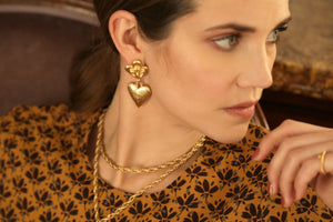 Boucles d'oreille Esther - carthage-creation