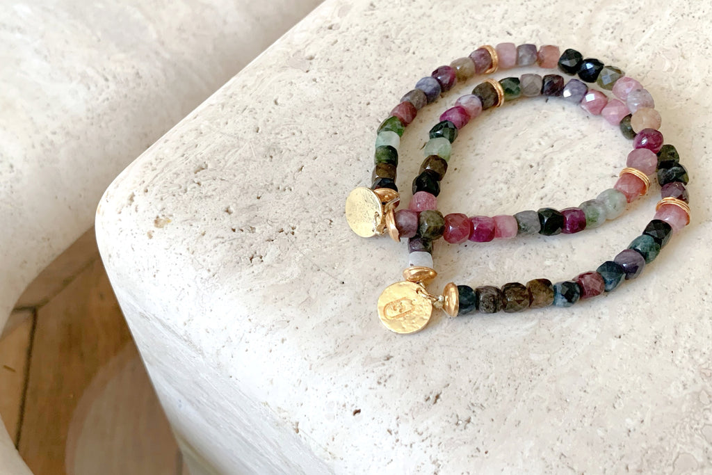 Bracelet tourmalines Judith - carthage-creation